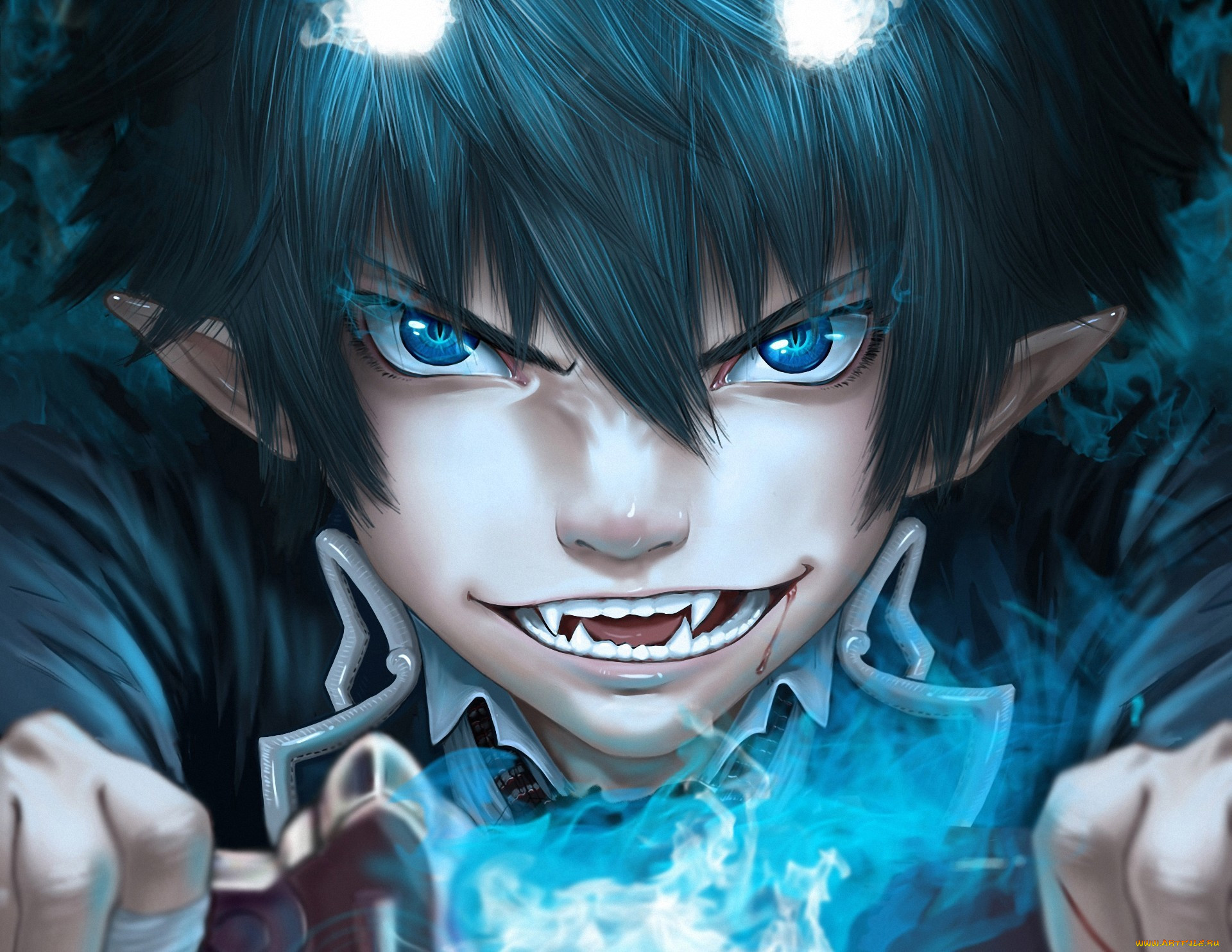 , ao no exorcist, , weibo, monkey, , ao, no, exorcist, , , okumura, rin, 